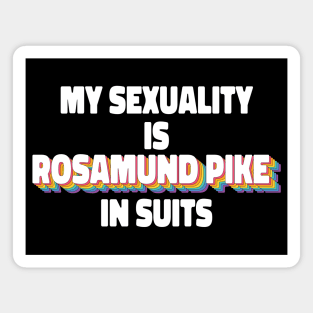 Rosamund Pike In Suits Magnet